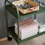 OYOY Living Design Željezna kolica za posluživanje na kotačima 37,5x52 cm Maki – | shoptok.hr
