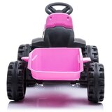Lean_Toys Traktor na akumulator s prikolico TR1908T roza | Shoptok.si
