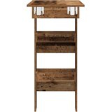  Zidni barski stol staro drvo 102x45x103,5 cm konstruirano drvo | Eponuda.com