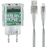 Rivacase hiŠni polnilec va4125 td2 3,4a + podatkovno polnilni kabel apple iphone lightning