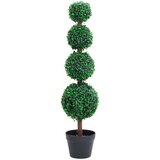  Umjetni šimšir u obliku kugle s posudom zeleni 90 cm | shoptok.hr