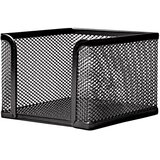 Blok kocka žica 9,5x9,5x9,5cm LD01-498 Fornax crna | Shoptok.si