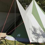 Tipi šator s krovom s pohranom Zelena 510 x 690 x 330 cm taft | Eponuda.ba