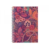 sveska A5 Flowers spirala sk 100l ( G297 )