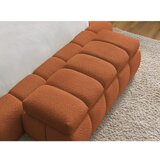 Bobochic Paris Oranžna klop iz tkanine bouclé – | Shoptok.si