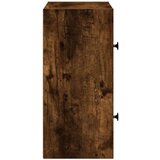 vidaXL Knjižna omara dimljeni hrast 40x24x52 cm inženirski les | Shoptok.si