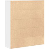 vidaXL Knjižna omara bela 89x24x101,5 cm inženirski les | Shoptok.si
