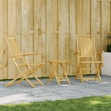vidaXL 3-dijelni bistro set od bambusa | shoptok.hr
