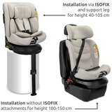Lorelli Solaris autosjedalica i-size Isofix 360° 40-150 cm, Grey | shoptok.hr