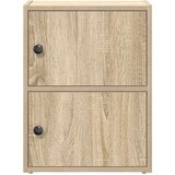 vidaXL Knjižna omara sonoma hrast 40x24x52 cm inženirski les | Shoptok.si