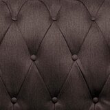 Landscape CHESTERFIELD ZOFA, temno rjava tekstil | Shoptok.si