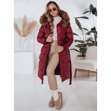 DStreet Kurtka zimowa damska pikowana z futerkiem STYLEBELLA biała TY4610 | Shoptok.si