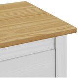  Nočna omarica Hill 2 kosa bela 46x35x49,5 cm borovina, (20624093) | Shoptok.si