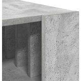  Klubska miza Betonsko siva 66 x 49,5 x 45 cm Konstruiran les, (5000120381) | Shoptok.si