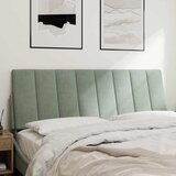  Jastuk za uzglavlje Hanko svjetlosivi 140 cm baršunasti | Eponuda.com