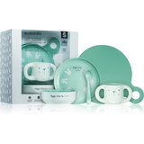 Suavinex Hygge Toddler Feeding Set komplet pribora za jelo za djecu 6 m+ Green 5 kom | shoptok.hr