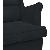  Ljuljačka s jastukom Crna 92 x 71 x 100 cm Šperploča | shoptok.hr