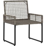  Set vanjskog namještaja s jastukom 3 pcs Sivi | shoptok.hr