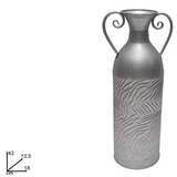 VAZA 43 x 13,5 CM SREBRNA METALNA cijene