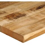 Stolna ploča sa živi rub 80x80x3,8 cm masivno grubo drvo manga | shoptok.hr