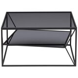 Premium Living klubska miza angel steklo v sivi barvi | Shoptok.si