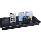 eurokraft basic Univerzalna PE-kadica za majhne posode, prostornina 80 l, 1200 x 800 x 120 mm, možnost nalaganja | Shoptok.si