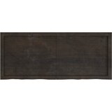  Kupaonska radna ploča tamnosmeđa 120x50x(2-6) cm tretirano drvo | shoptok.hr