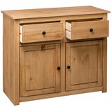  Komoda od masivne borovine 93 x 40 x 80 cm asortiman Panama | shoptok.hr