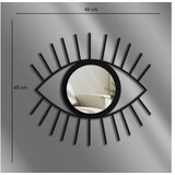 WALLXPERT dekorativno ogledalo Ozgl523 silver | Eponuda.com