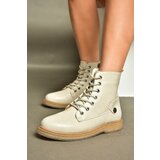 Fox Shoes R374821609 Beige Women's Classic Low-Soled Boots Cene