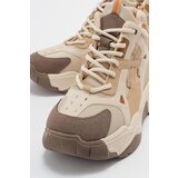 LuviShoes LOWEL Beige-Brown Women's Sports Boots | shoptok.hr