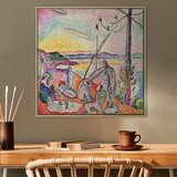  Slika - Henri Matisse – Luxe Calme et Volupté 40x40 U prirodnom drvenom okviru | shoptok.hr
