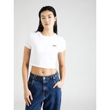 Tommy Jeans Majica nočno modra / rdeča / bela | Shoptok.si