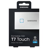 Samsung Portable T7 Touch 1TB MU-PC1T0S srebrni eksterni ssd hard disk | ePonuda.com