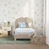  Posteljica za malčke z vzglavjem Svetlo siva 70 x 140 cm, (5000104941) | Shoptok.si