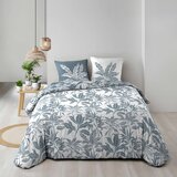 Douceur d intérieur Bijela/plava pamučna posteljina za bračni krevet/za produženi krevet 240x220 cm Hera – Cijene