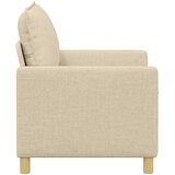 SOFA Krem 126 x 81 x 87,5 cm Tkanina | Eponuda.ba
