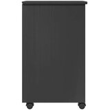  Mobilni ormar s kotačem Sivi 34 x 39 x 65 5 cm Masivna borovina | shoptok.hr