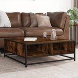  Stol za kavu dimljeni hrast konstruirano drvo i metal | shoptok.hr