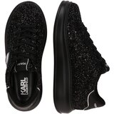 Karl Lagerfeld Nizke superge črna / bela | Shoptok.si