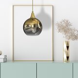  Luster na sajli MONTE 1xE27/60W/230V prečnik 20 cm zlatna | Eponuda.com