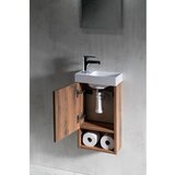 Sapho Stenska omarica brez umivalnika v hrastovem dekorju v naravni barvi 30x53 cm Latus Xi – | Shoptok.si