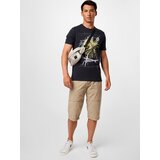 Only & Sons Majica 'TYLER' mornarska / svetlo rumena / jajčna lupina | Shoptok.si