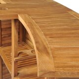  Sklopivi barski stol od masivne tikovine 155 x 53 x 105 cm | Eponuda.com