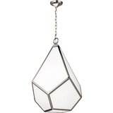 Elstead Lighting Elstead Viseča svetilka s 4 velikimi diamanti, polirani nikelj, E27, (22097827) | Shoptok.si