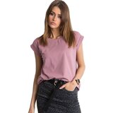 BASIC Feel Good T-shirt-RV-TS-4833.85P-dark pink | Shoptok.si