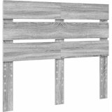 Krevetna konstrukcija s uzglavljem Siva Sonoma 120 x 190 cm | shoptok.hr