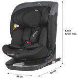Coccolle BLACK FRIDAY AKCIJA OTROŠKI VOZIČEK 3V1 IN AVTOSEDEŽ 0-36KG ISOFIX ČRNA | Shoptok.si
