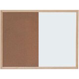 Optima Tabla piši-briši + pluta, 60 x 45 cm, lesena Cene
