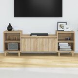 TV ormarić boja hrasta sonome 160x35x55 cm konstruirano drvo | Eponuda.com